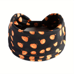 Halloween Pumpkin Headband Cartoon Hair Band Bandana Hair Accessories