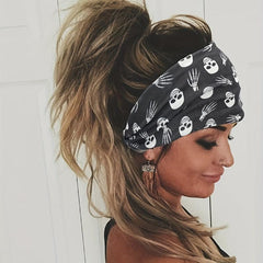 Halloween Pumpkin Headband Cartoon Hair Band Bandana Hair Accessories