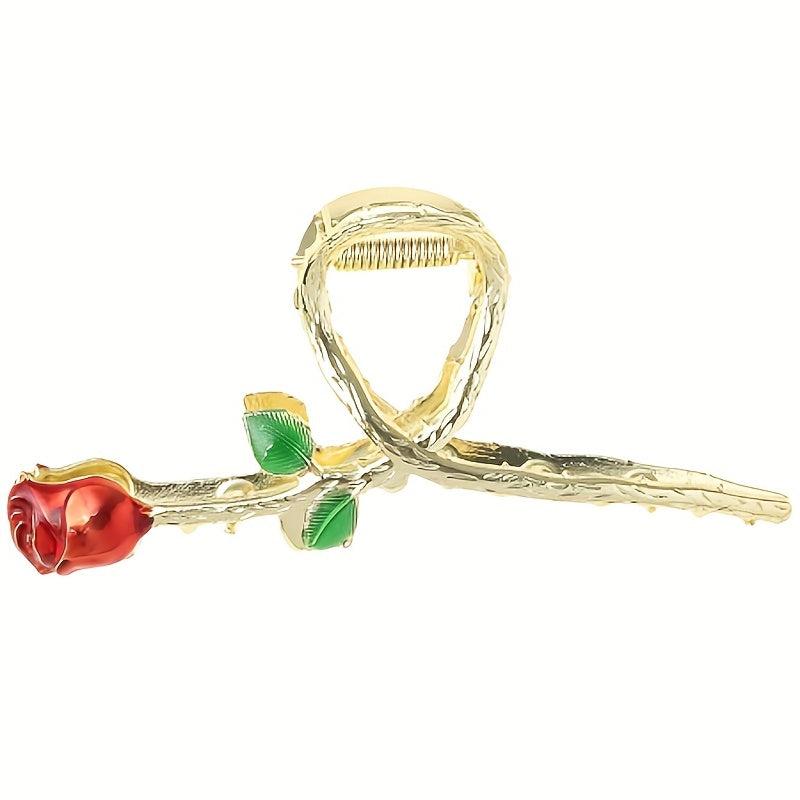 6pcs Flower Hair Claw Ponytail Holder Hair Accessories