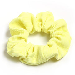 Corduroy Striped Scrunchies For Women Girls - Soft Hair Scrunchie