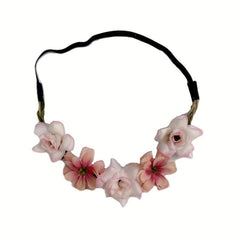 Flower Crown Garland Headpiece Floral Head Beach Flower Wedding Hair