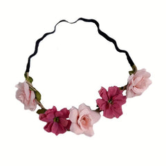 Flower Crown Garland Headpiece Floral Head Beach Flower Wedding Hair