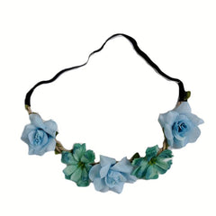 Flower Crown Garland Headpiece Floral Head Beach Flower Wedding Hair