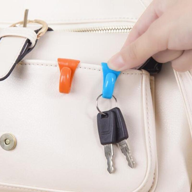 2pcs U-shaped Handbag Storage Hooks