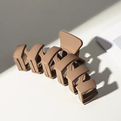 Matte Large Hair Claw Clips Strong Hold for Thick or Thin Hair