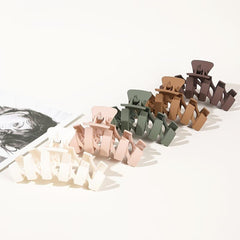 Matte Large Hair Claw Clips Strong Hold for Thick or Thin Hair