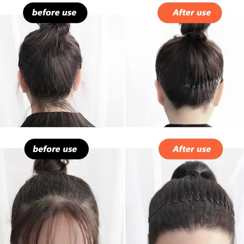 Stretch Hair Comb Claw Clip Circle Spring Headband Hair Accessories