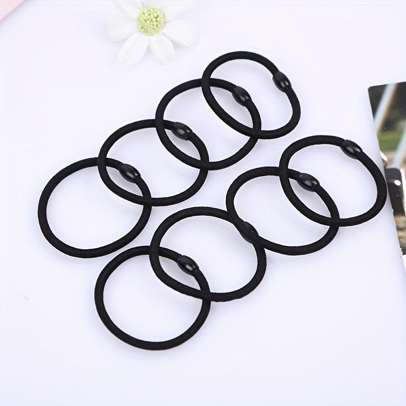 10pcs Beaded Hair Tie Elastic Ponytail Holder Hair Accessories