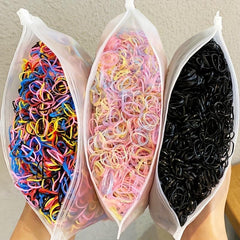 1000 Pcs Kids Hair Ties Elastic Hair Rope Hair Accessories
