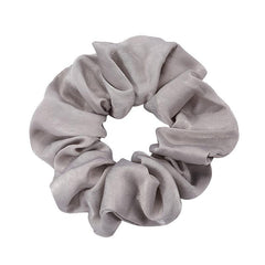 12pcs Solid Silk Hair Tie Scrunchie Ponytail Holder Accessory