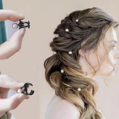 Faux Pearl Hair Claw for Bride, Bridesmaid