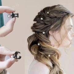 Faux Pearl Hair Claw for Bride, Bridesmaid
