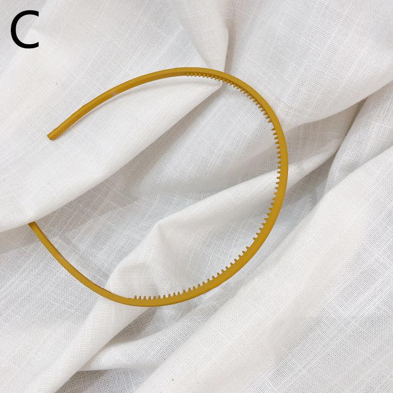 Frosted Candy Thin Hairband Headband Daily Sports Wash Face Hair Accessories
