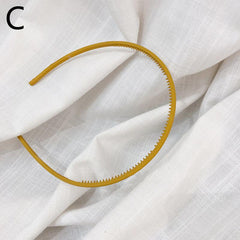 Frosted Candy Thin Hairband Headband Daily Sports Wash Face Hair Accessories