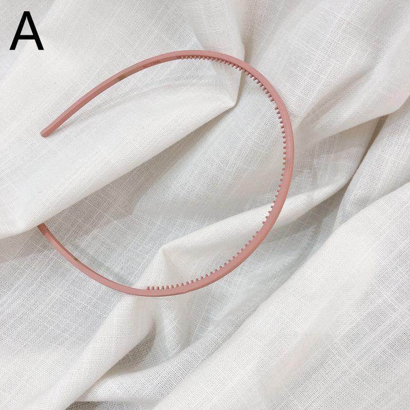 Frosted Candy Thin Hairband Headband Daily Sports Wash Face Hair Accessories