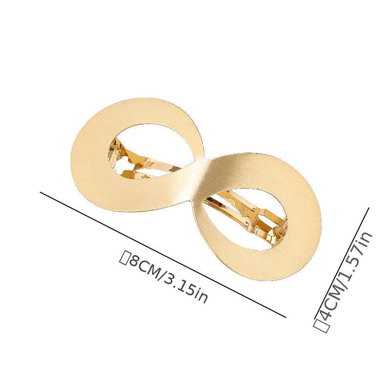 Large 8-Shaped Ponytail Clip for Women