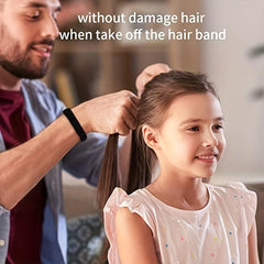 Thick Hair Elastic Hair Tie Seamless Rope Ponytail Holder