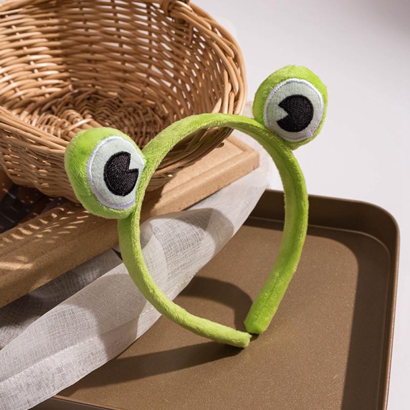 Funny Frog Makeup Headband Wide Elastic Hairband