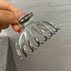 Metal Octopus Hair Claw Shark Claw Ponytail Holder Hair Claw Clip