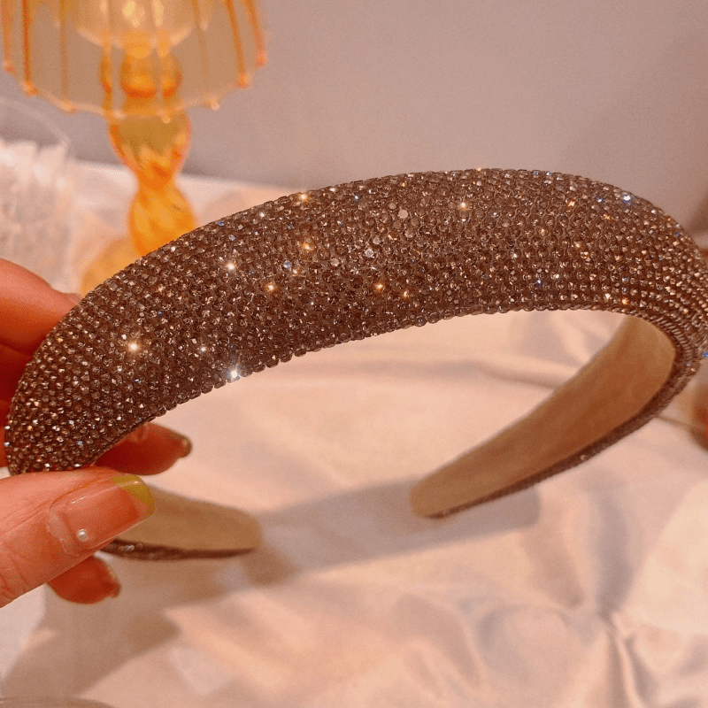 Rhinestone Headbands Sparkly Hair Hoop Hair Accessories