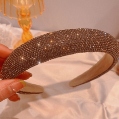 Rhinestone Headbands Sparkly Hair Hoop Hair Accessories