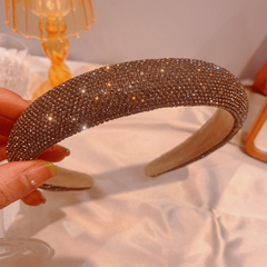 Rhinestone Headbands Sparkly Hair Hoop Hair Accessories