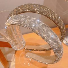 Rhinestone Headbands Sparkly Hair Hoop Hair Accessories