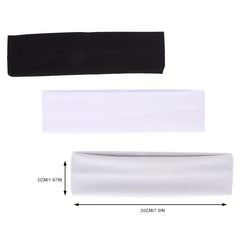 3pcs Yoga Elastic Hair Band Headband Set Hair Accessory