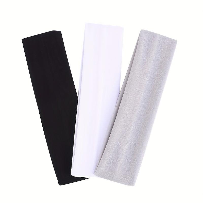 3pcs Yoga Elastic Hair Band Headband Set Hair Accessory