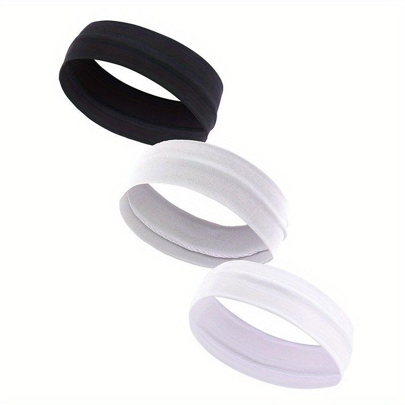 3pcs Yoga Elastic Hair Band Headband Set Hair Accessory