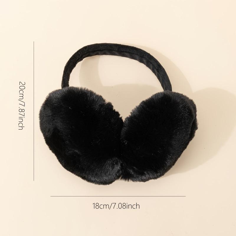 Winter Faux Fur Earmuffs Foldable Ear Warmers