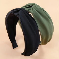 Bow Wide Yoga Non Slip Hairbands Head Hoop Elastic Hair Accessories 2pcs