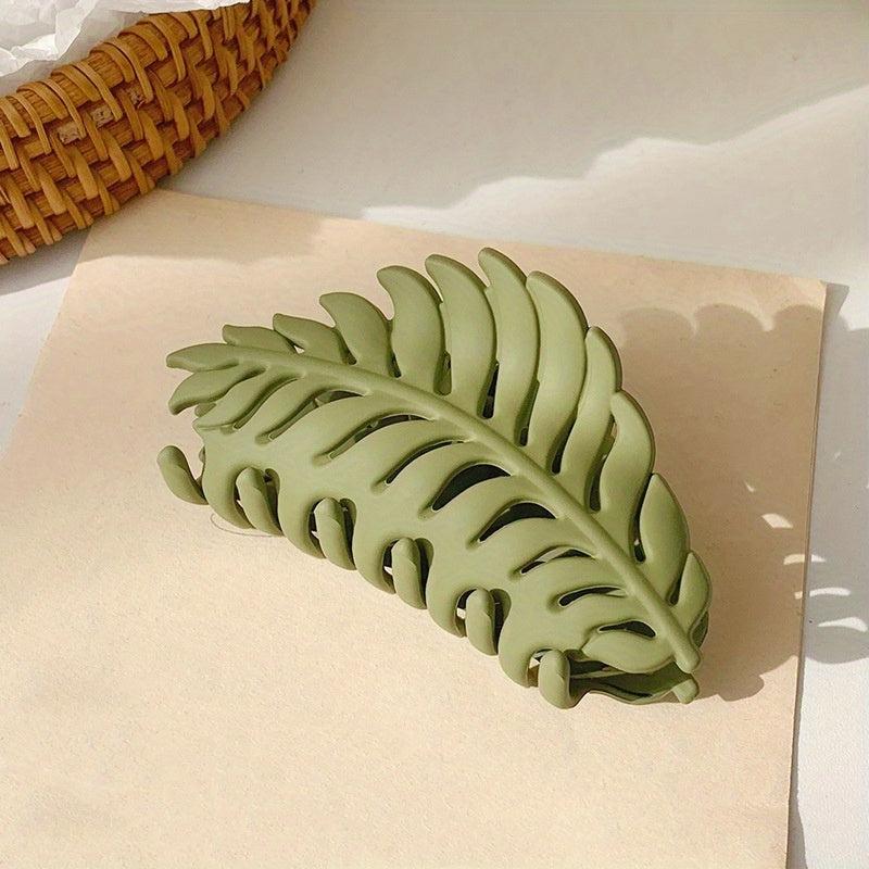 Fall Autumn Hair Clips Large Hair Claw Leaf Hair Clip