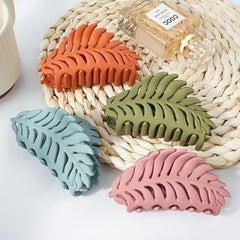 Fall Autumn Hair Clips Large Hair Claw Leaf Hair Clip