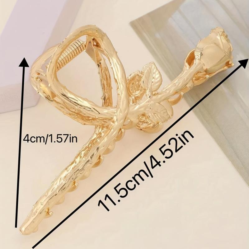 Vintage Floral Hair Clip Women's Hair Accessory
