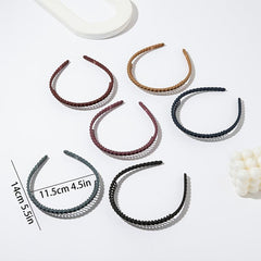 6PCS Multicolor Wavy Hair Band Plastic Headbands Hair Hoop Accessory