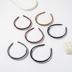 6PCS Multicolor Wavy Hair Band Plastic Headbands Hair Hoop Accessory
