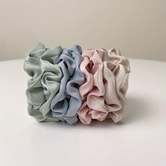 8pcs Satin Hair Scrunchies Hair Tie Ponytail Holder Accessories