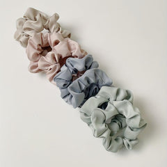 8pcs Satin Hair Scrunchies Hair Tie Ponytail Holder Accessories