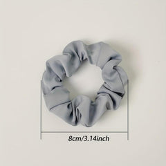8pcs Satin Hair Scrunchies Hair Tie Ponytail Holder Accessories