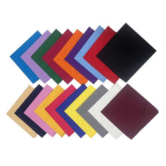 12pcs Solid Scarf Bandana 50 04cm Small Square Neckerchief Head Wrap Scarves