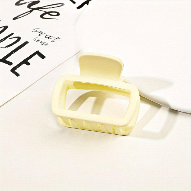 Small Candy Hair Claw Hollow Style Hair Claw Women Girls Shark Claw