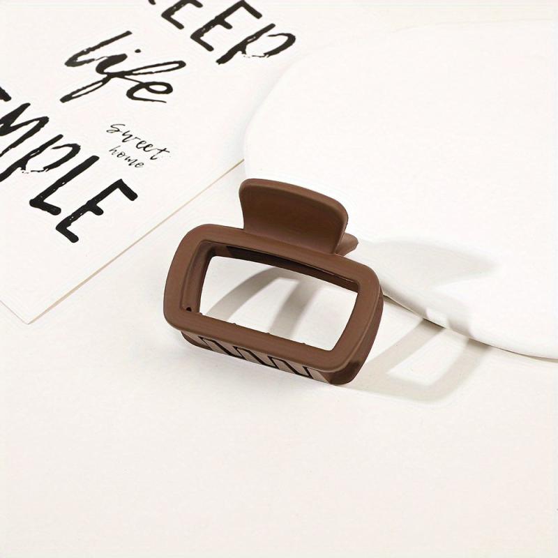 Small Candy Hair Claw Hollow Style Hair Claw Women Girls Shark Claw