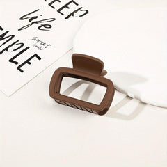 Small Candy Hair Claw Hollow Style Hair Claw Women Girls Shark Claw