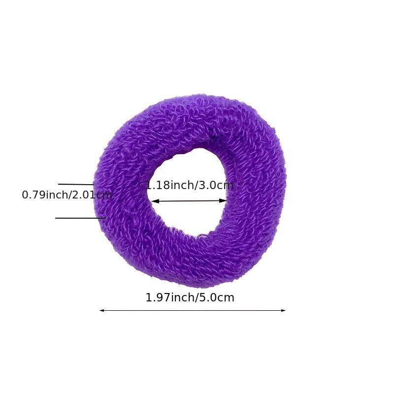 12pcs Hair Ties Elastic Bands Ponytail Holder No Break Hair Accessories