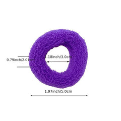 12pcs Hair Ties Elastic Bands Ponytail Holder No Break Hair Accessories