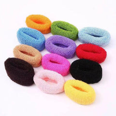 12pcs Hair Ties Elastic Bands Ponytail Holder No Break Hair Accessories