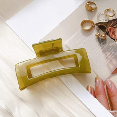 Large Transparent Hair Clips Hair Claws For Women