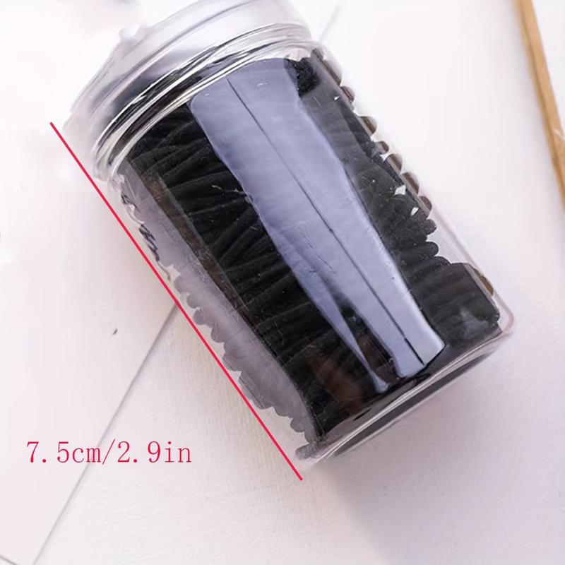 Solid Hair Tie Non Slip Scrunchie Ponytail Holder Elastic Hair Accessory