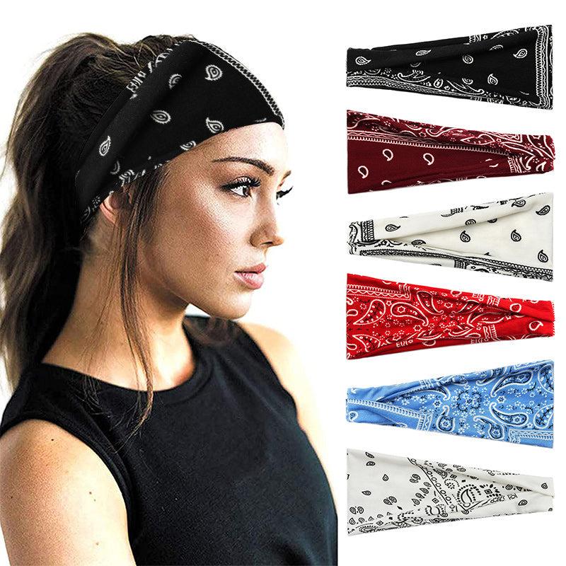 Soft Sweatband Elastic Hair Band Sports Headband
